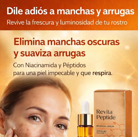 Serum Antiedad RevitaPeptide Elimina manchas oscuras y elimina arrugas!!