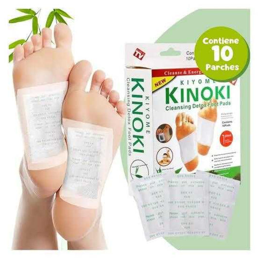 KINOKI™ PARCHES DESINTOXICANTES ¡Purifica tu cuerpo mientras duermes!