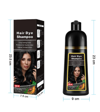 SHAMPOO CUBRECANAS MAGIC HAIR DYE 500ml Negro