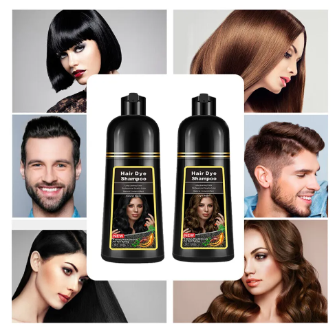 SHAMPOO CUBRECANAS MAGIC HAIR DYE 500ml Negro