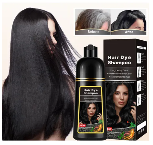SHAMPOO CUBRECANAS MAGIC HAIR DYE 500ml Negro
