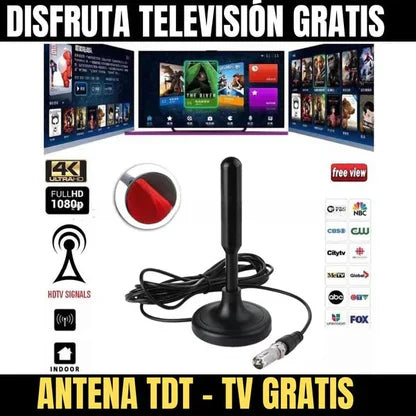 Antena de TV Smart TV sin cable