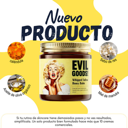 Crema Hidratante Natural - EVIL GOODS! - HONEY BALM