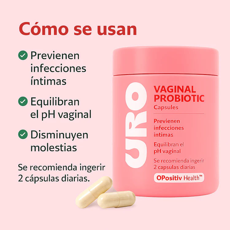 PROBIOTICOS VAGINALES FEMENINO URO