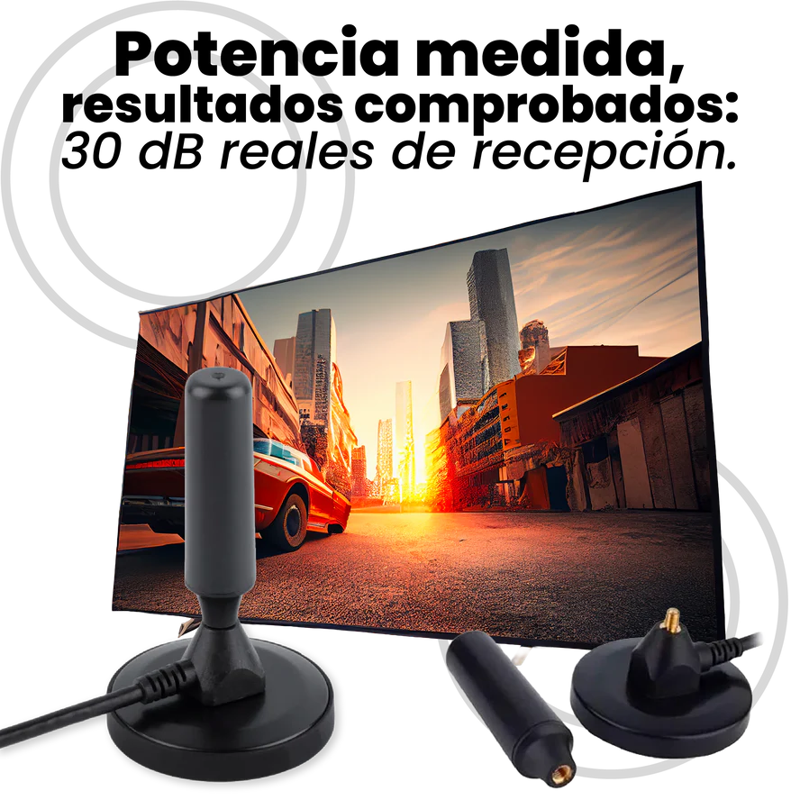 Antena de TV Smart TV sin cable