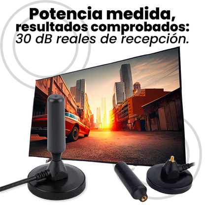 Antena de TV Smart TV sin cable