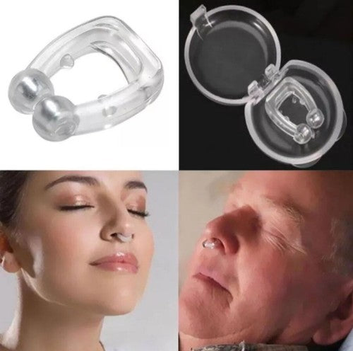 Click Magnetico Nasal Antironquidos y Apnea del Sueño