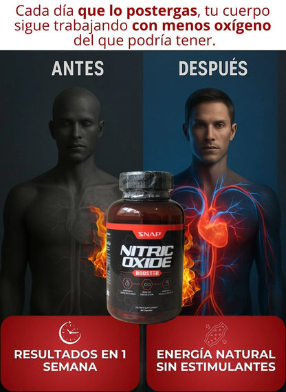 OXIDO NITRICO BOOSTER - POTENCIA TU RENDIMIENTO 🔥¡ÚLTIMAS UNIDADES!🔥