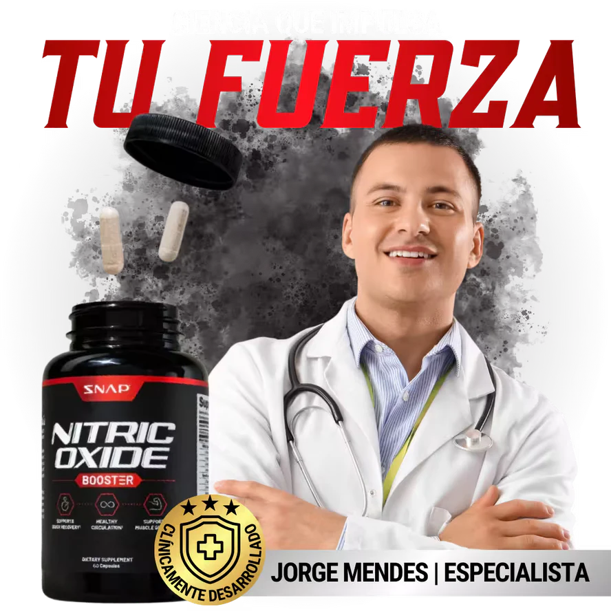 OXIDO NITRICO BOOSTER - POTENCIA TU RENDIMIENTO 🔥¡ÚLTIMAS UNIDADES!🔥